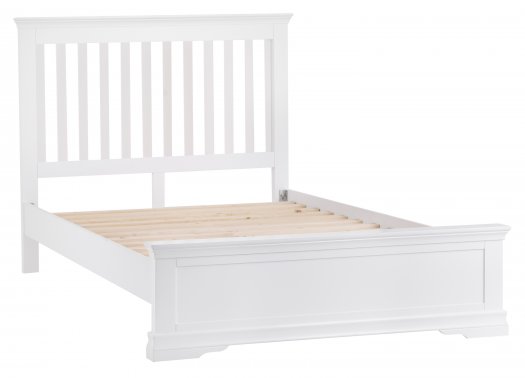 Swanley White Bedroom King-size Bed Frame