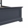 Bletchley Midnight Grey Bedroom King Bed Frame