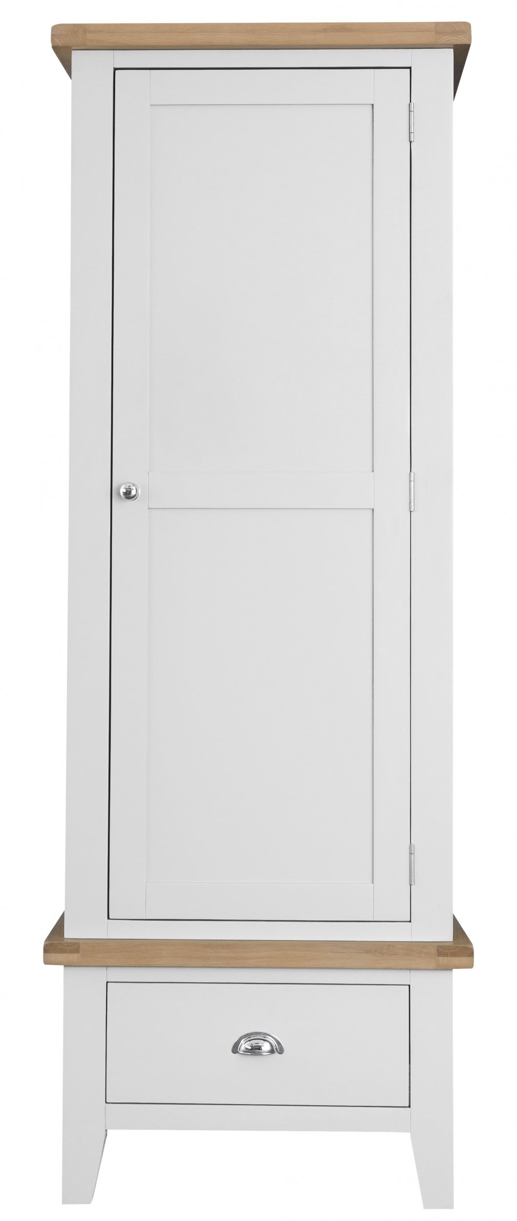 Kettering White Bedroom Single Wardrobe The Clearance Zone