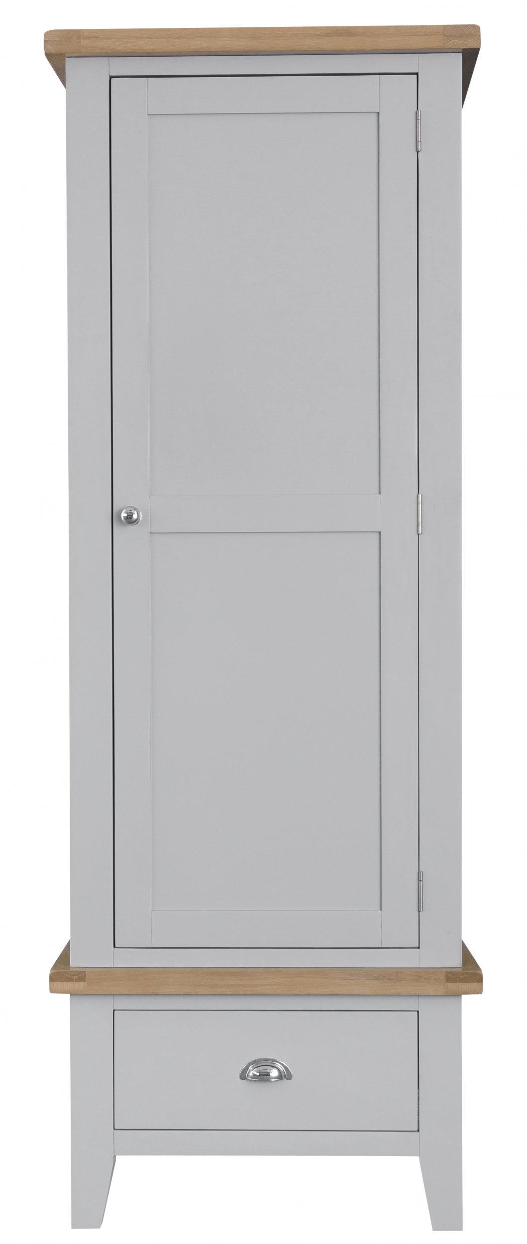 Kettering Grey Bedroom Single Wardrobe The Clearance Zone