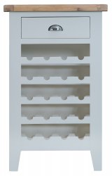 Kettering Grey Dining & Occasional Wine Cabinet