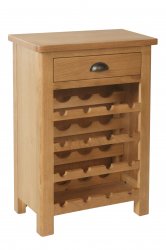 Ranby Oak Dining & Occasional Wine Cabinet