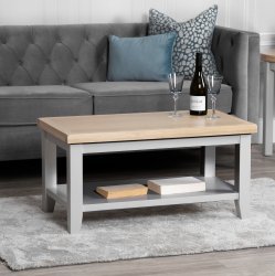 Eton Small Coffee Table - Grey