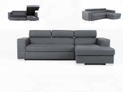 Lima Sofa Bed - PU Leather