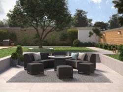 Mambo Cove Lifestyle Suite with Fire Pit - Dark Grey