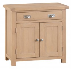 Light Oakmont Dining & Occasional Small 2 Door 1 Drawer Sideboard