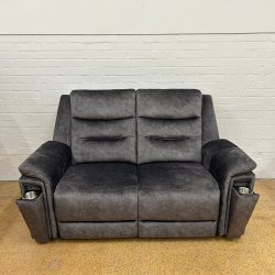 The Royal - Louie Power Reclining 2 Seat Sofa - Fabric