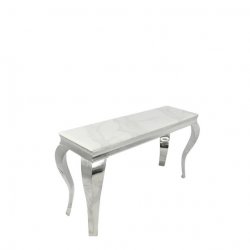Lewis 1.2m Console Table - Silver Legs