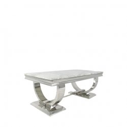 Chelsea Coffee Table - Silver Legs