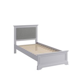 Bletchley Grey Bedroom Single Bed Frame