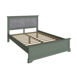 Bletchley Cactus Green Bedroom Double Bed Frame
