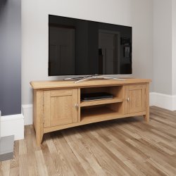 Garton Oak Dining & Occasional Large TV Unit