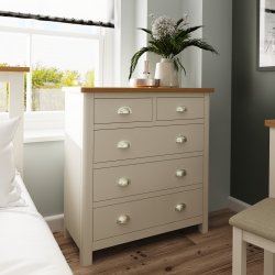 Ranby Truffle Bedroom 2 Over 3 Chest