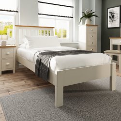 Ranby Truffle Bedroom Single Bed Frame