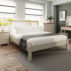 Ranby Truffle Bedroom King Bed Frame