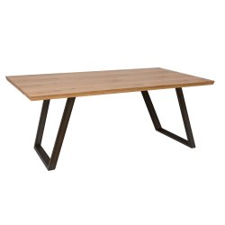 Ashford Industrial Dining & Occasional 1.4m Fixed Top Table