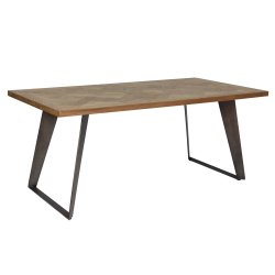 Brompton Industrial Dining & Occasional 1.8m Fixed Top Table