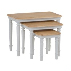 Monet Dining & Occasional Nest of 3 Tables