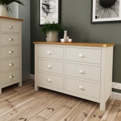 Ranby Truffle Bedroom 6 Drawer Chest