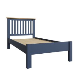 Ranby Blue Bedroom Single Bed Frame