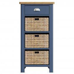 Ranby  Blue Dining & Occasional 1 Drawer 3 Basket Unit