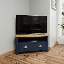 Ranby Blue Dining & Occasional Corner TV Unit