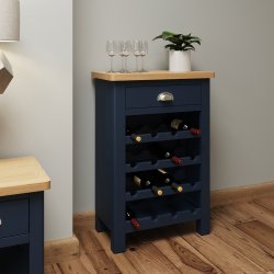 Ranby Blue Dining & Occasional Wine Cabinet