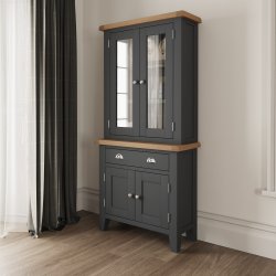Kettering Charcoal Dining & Occasional Small Dresser Top with Lights