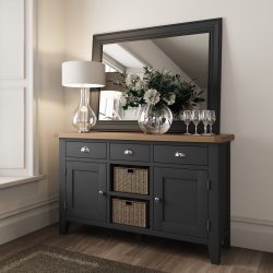 Kettering Charcoal Dining & Occasional Large Sideboard