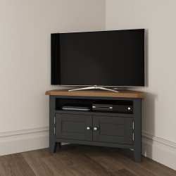Kettering Charcoal Dining & Occasional Corner TV Unit