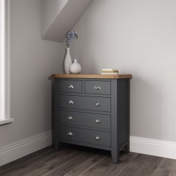 Kettering Charcoal Bedroom 2 Over 3 Chest