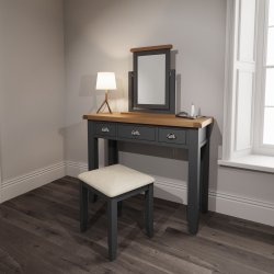 Kettering Charcoal Bedroom Dressing Table