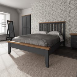 Kettering Charcoal Bedroom Double Bed Frame