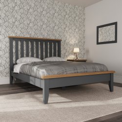 Kettering Charcoal Bedroom King Bed Frame