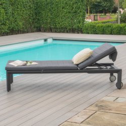 Maze Aluminium Manhattan Sunlounger