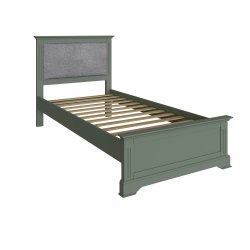 Bletchley Cactus Green Bedroom Single Bed Frame