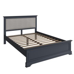 Bletchley Midnight Grey Bedroom Double Bed Frame