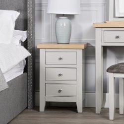Eton Large Bedside Cabinet - Grey