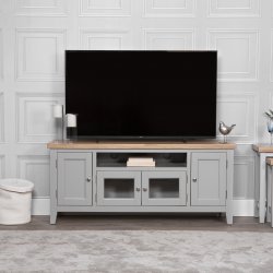 Eton Large TV Unit  - Grey