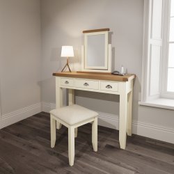 Kettering White Bedroom Dressing Table