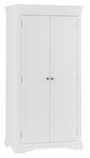 Swanley White Bedroom Full Hanging Wardrobe