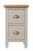Ranby Truffle Bedroom Small Bedside Cabinet