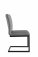 The Chair Collection Diamond Stitch Dining Chair Grey PU (Pair)