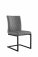 The Chair Collection Diamond Stitch Dining Chair Grey PU (Pair)