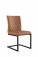 The Chair Collection Diamond Stitch Dining Chair Tan PU (Pair)