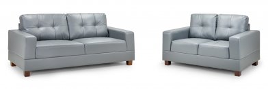 Ibstone Sofa Range - Grey Faux Leather