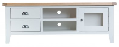 Kettering White Dining & Occasional Large TV Unit