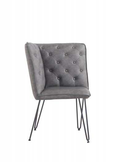 The Chair Collection Corner Bench Grey PU