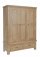 Haxby Oak Bedroom 3 Door Wardrobe