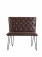 The Chair Collection Bench 90cm Brown PU
